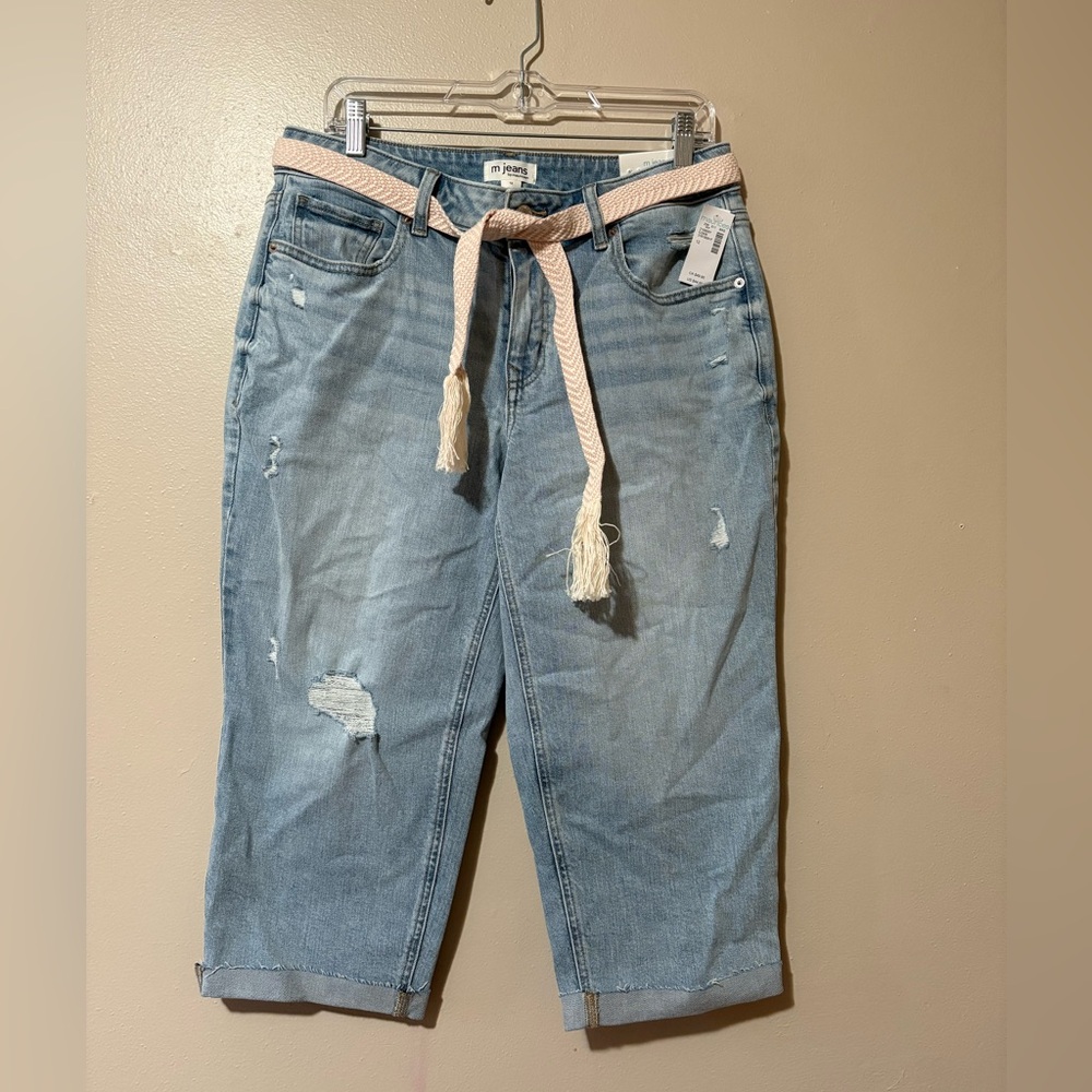 Maurice’s Crop Jeans Womens size 12 NWT!!!
